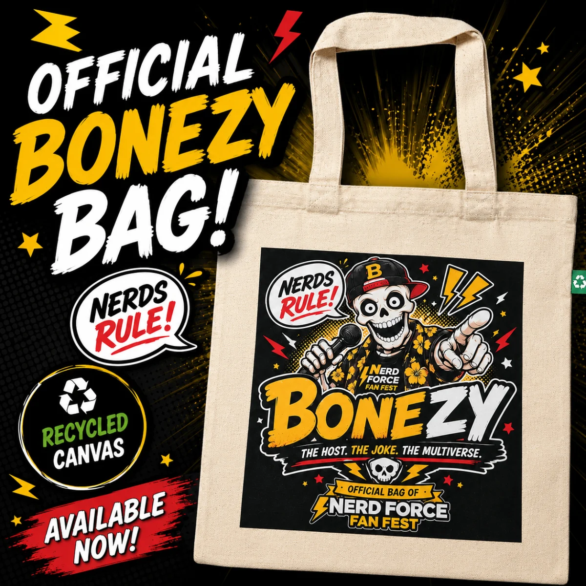 Bonezy Official Tote Bag