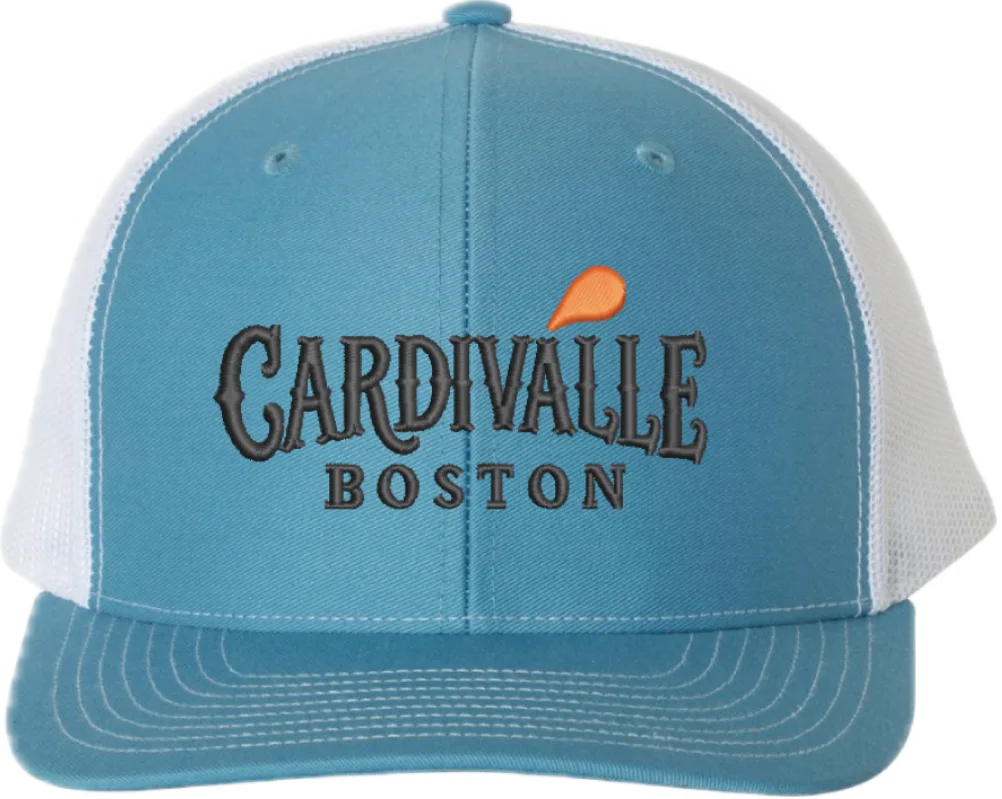 CARDIVÁLLE - EMBROIDERED Boston Mesh Back Cap