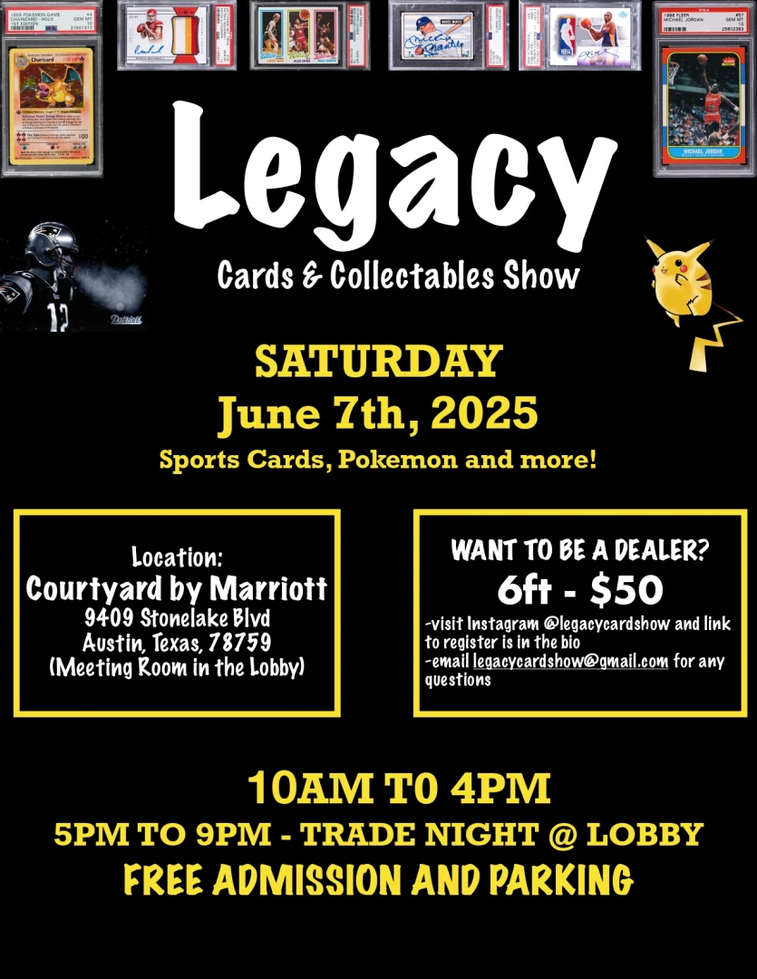 Legacy Cards Show | Treasure