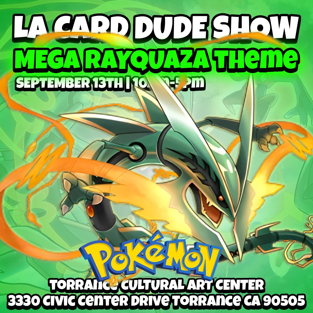 LA Card Dude Pokemon Show Mega Rayquaza Theme | Treasure