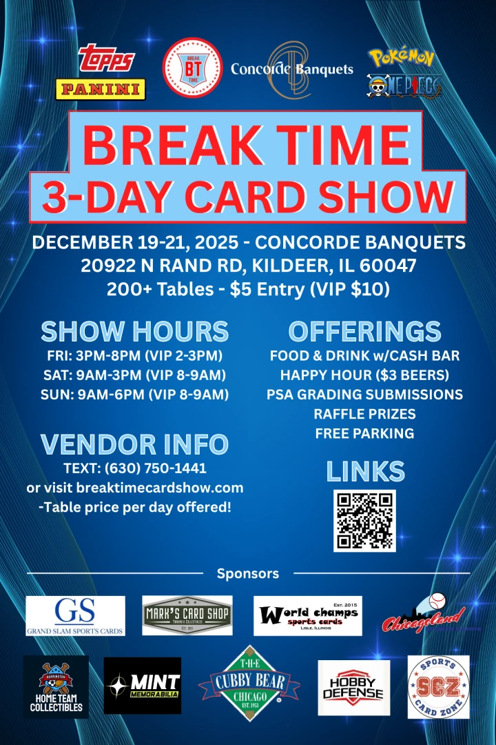 Break Time Card Show | Treasure