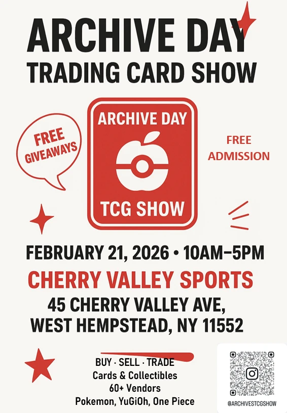 Archive Day TCG Show | Treasure