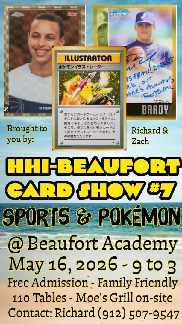Hilton Head Island-Beaufort Card Show #8 | Treasure