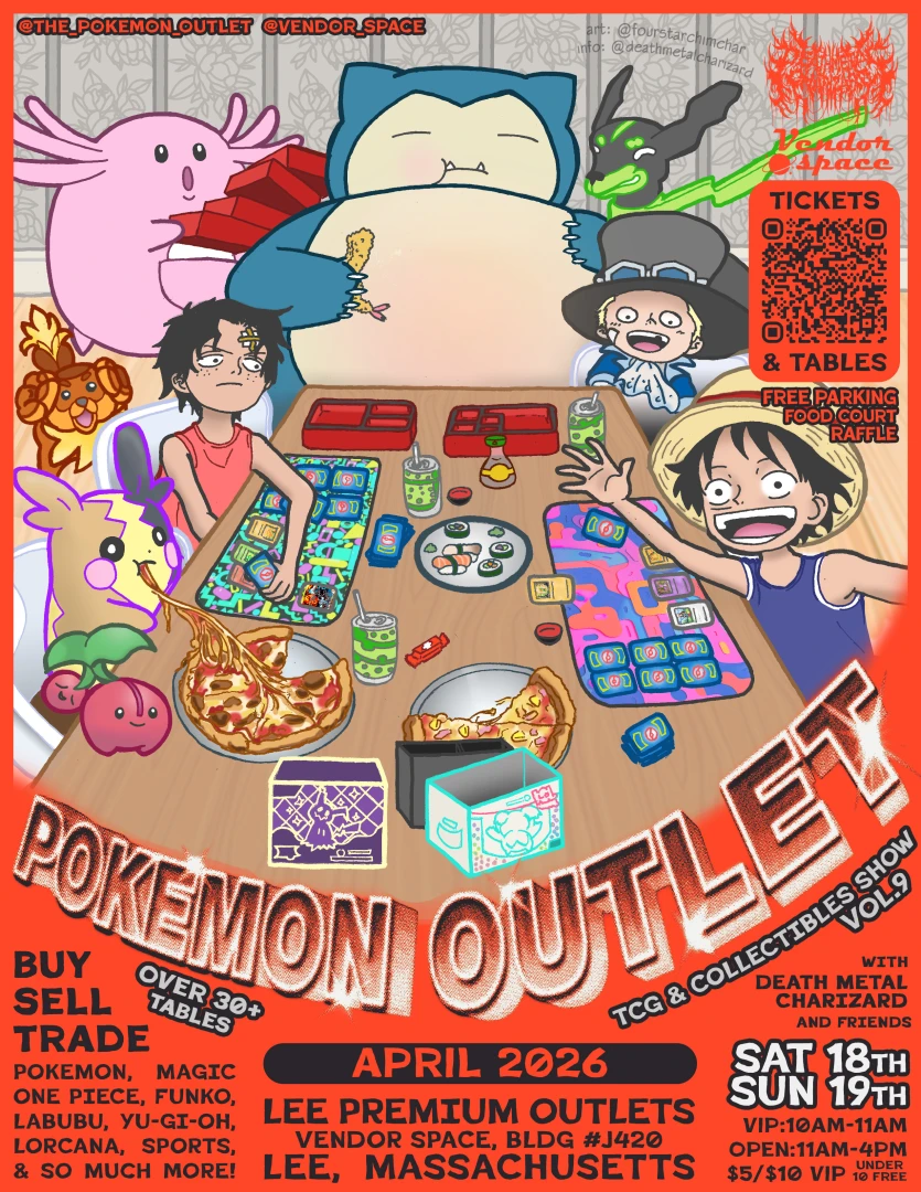 Pokemon Outlet Card Show 9! - April | Treasure