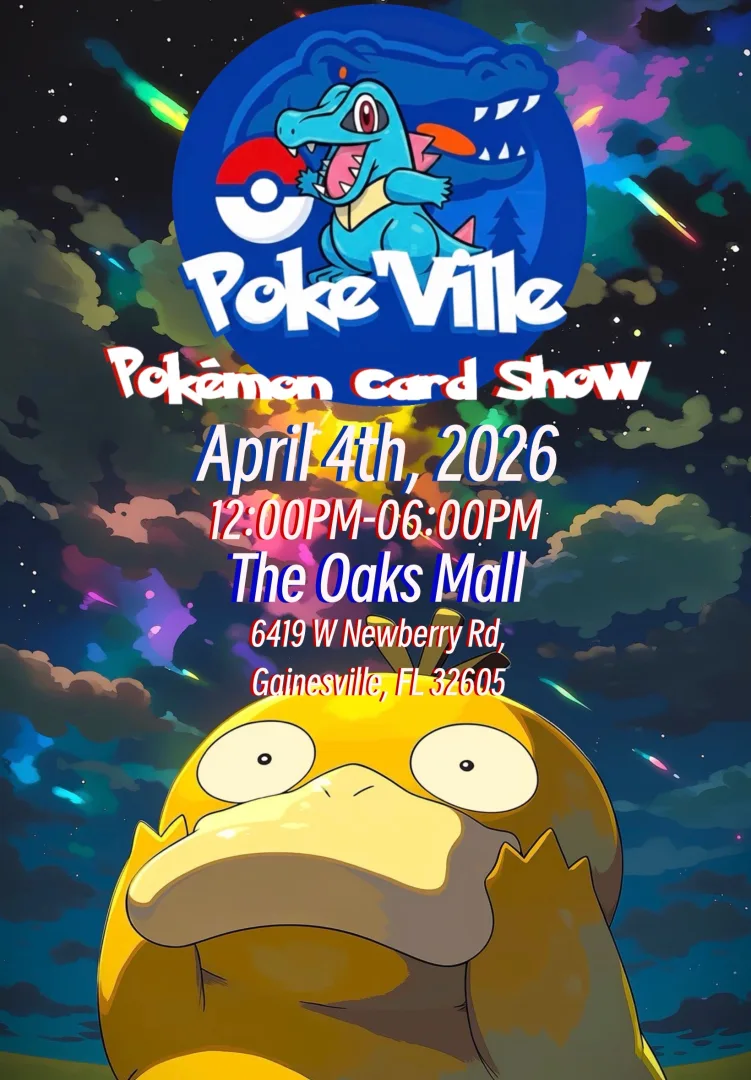 Poke'Ville Card Show (Saturday) | Treasure