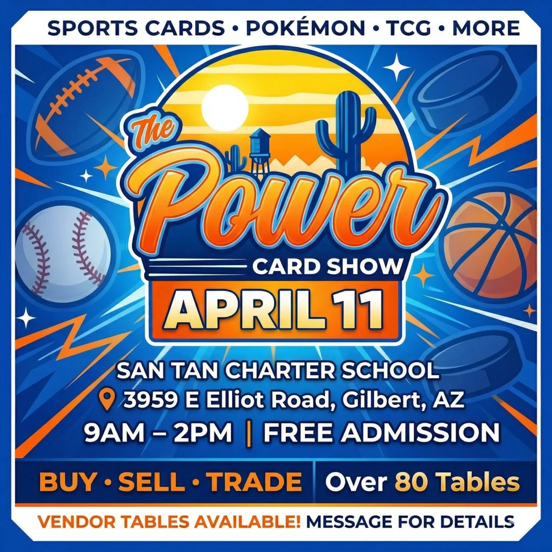 The Power Card Show- 4/11/26 · Sat, Apr 11, 2026 | Treasure