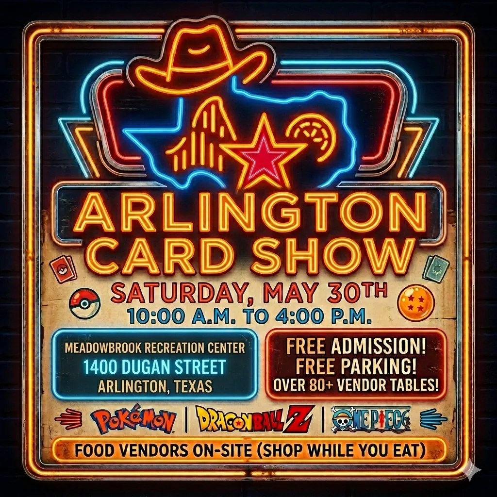 pokemon cards arlington tx Card Show (May 30, 2026) POKEMART SUMMIT CARD SHOW |