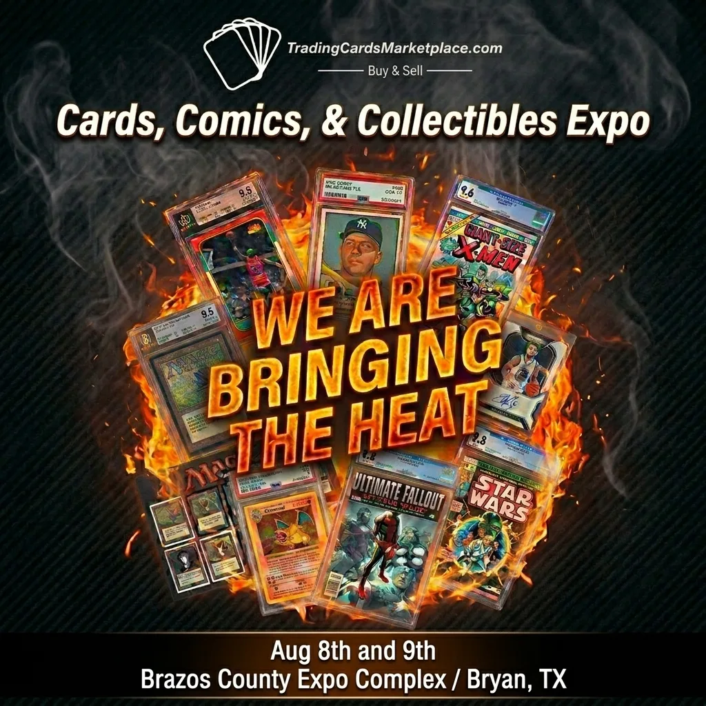 TradingCardsMarketplace.com Cards, Comics & Collectibles Expo | Treasure