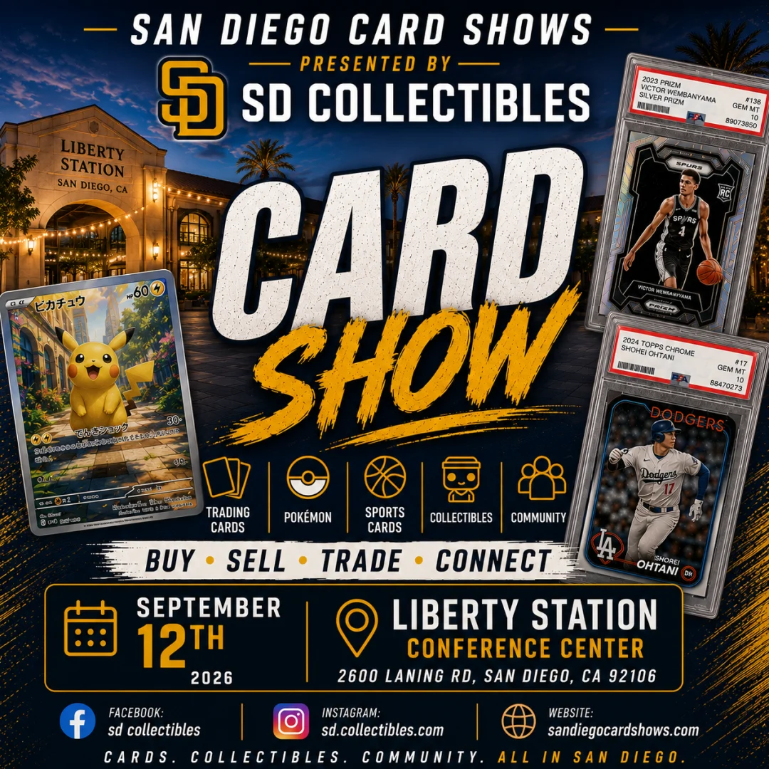 san diego pokemon card show SD Collectibles Card Show