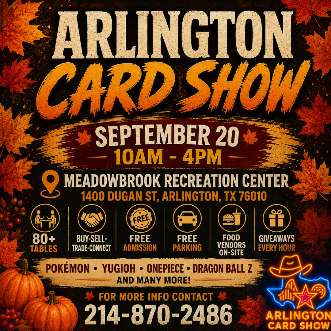Arlington Card Show September 20