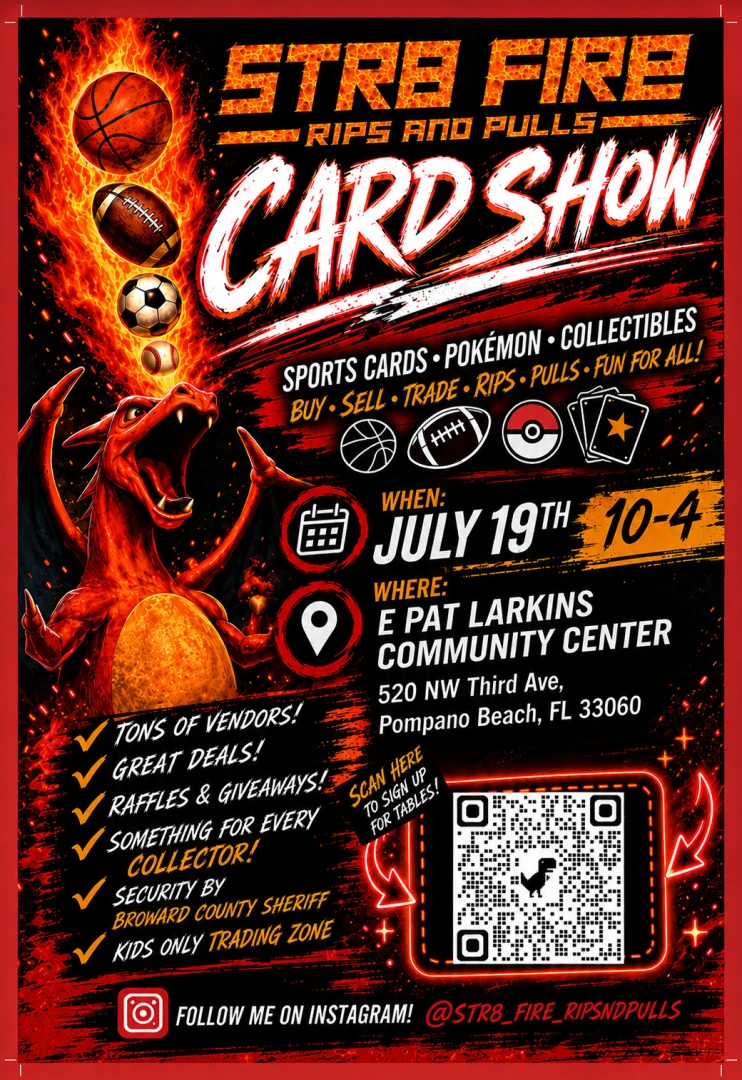 STR8_FIRE_RIPSNDPULLS CARD SHOW | Treasure