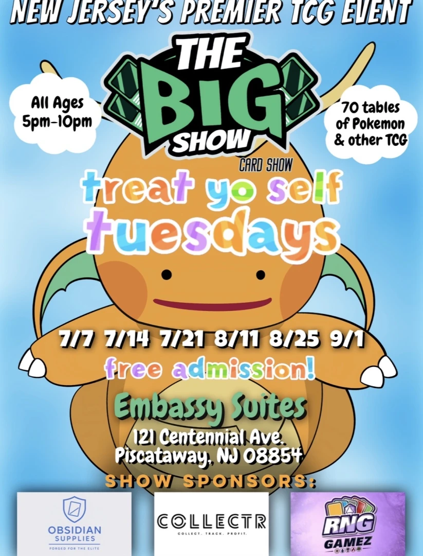 The Big Show Tuesday Night Show July 7, 2026- FREE ADMISSION | Treasure