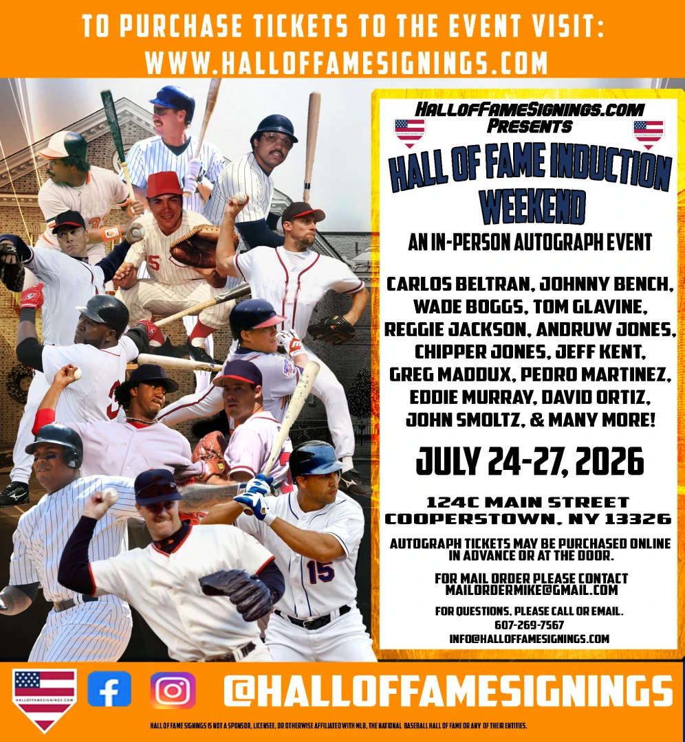Baseball Hall of Fame Induction Weekend 2026 | Treasure
