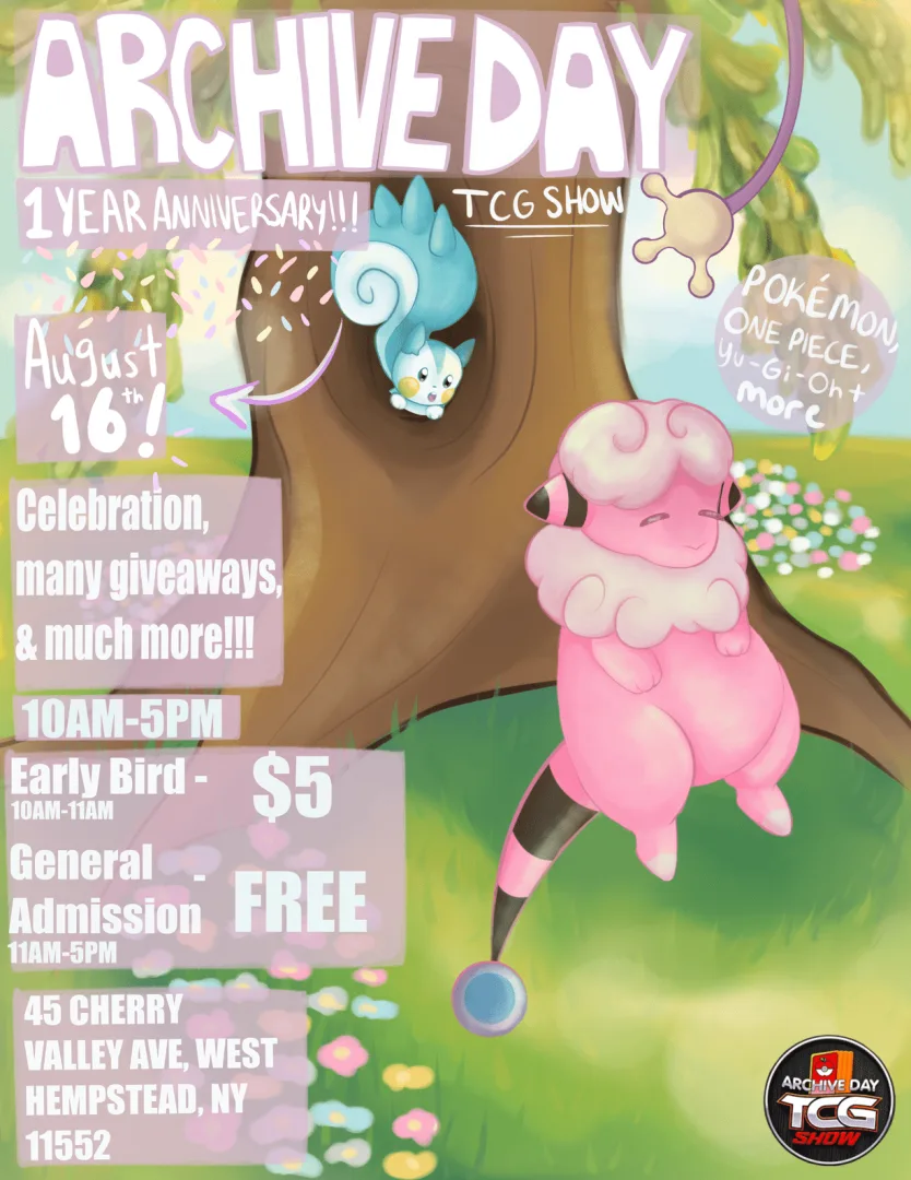 Archive Day TCG Show | Treasure