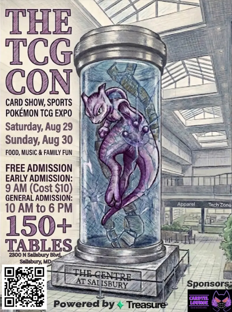 pokemon card con Comic Cat THE TCG CON | Treasure